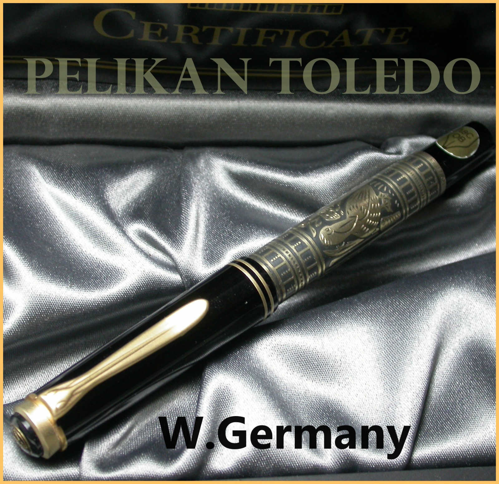 PELIKAN M700 TOLEDO OLD STYLE W.GERMANY 18C 750 GOLD NIB PF OB 925 STERLING NOS PELIKAN M700 TOLEDO OLD STYLE W.GERMANY 18C 750 GOLD NIB PF OB 925 STERLING NOS