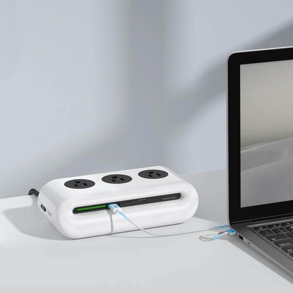 65W Charging Station, USB Ports Power Strip, 6 Port Charging Station Surge Prote 65W Charging Station, USB Ports Power Strip, 6 Port Charging Station Surge Prote