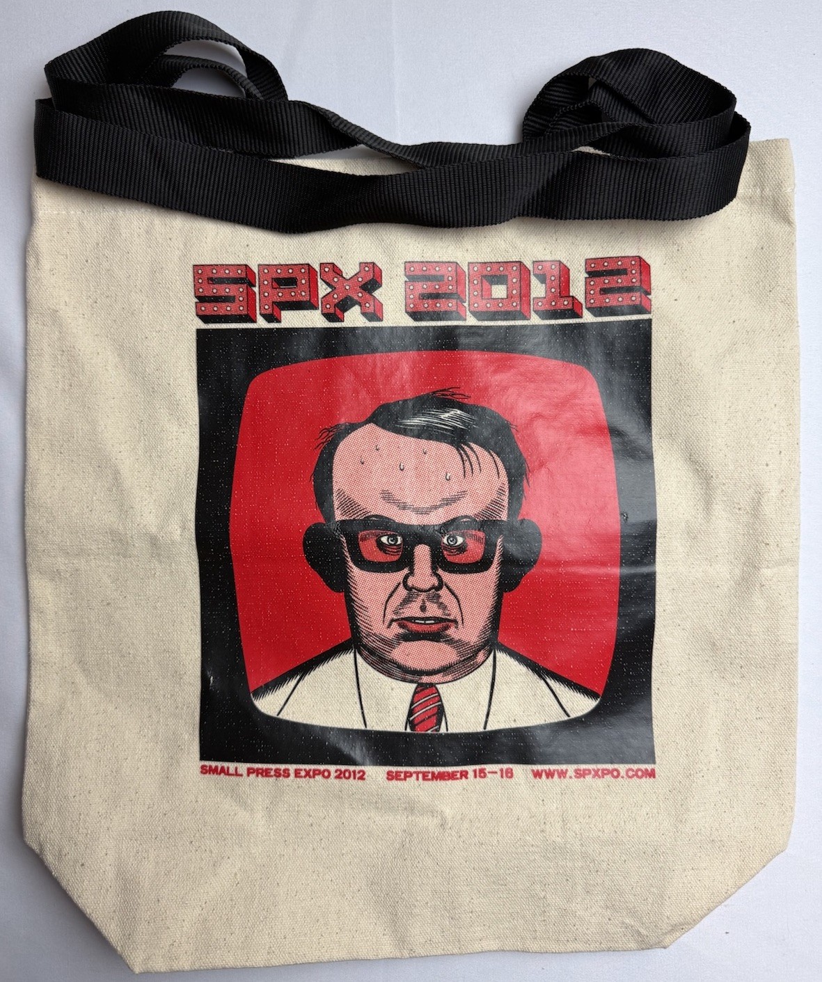 Vtg 2012 SPX Daniel Clowes Canvas Tote Bag Small Press Expo Ghost World