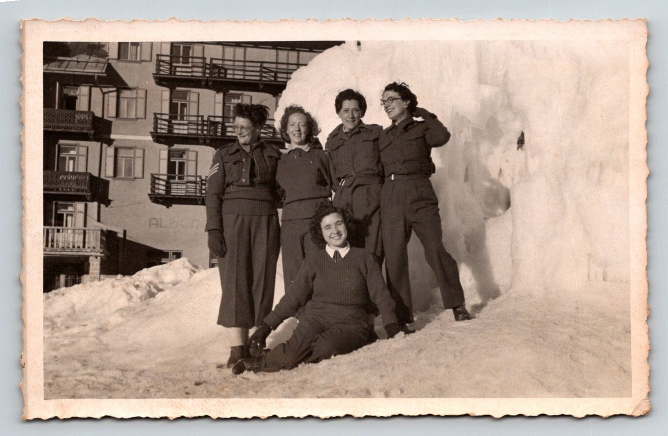 WWII RPPC Yugoslavia Liberation Women Soldiers Postcard