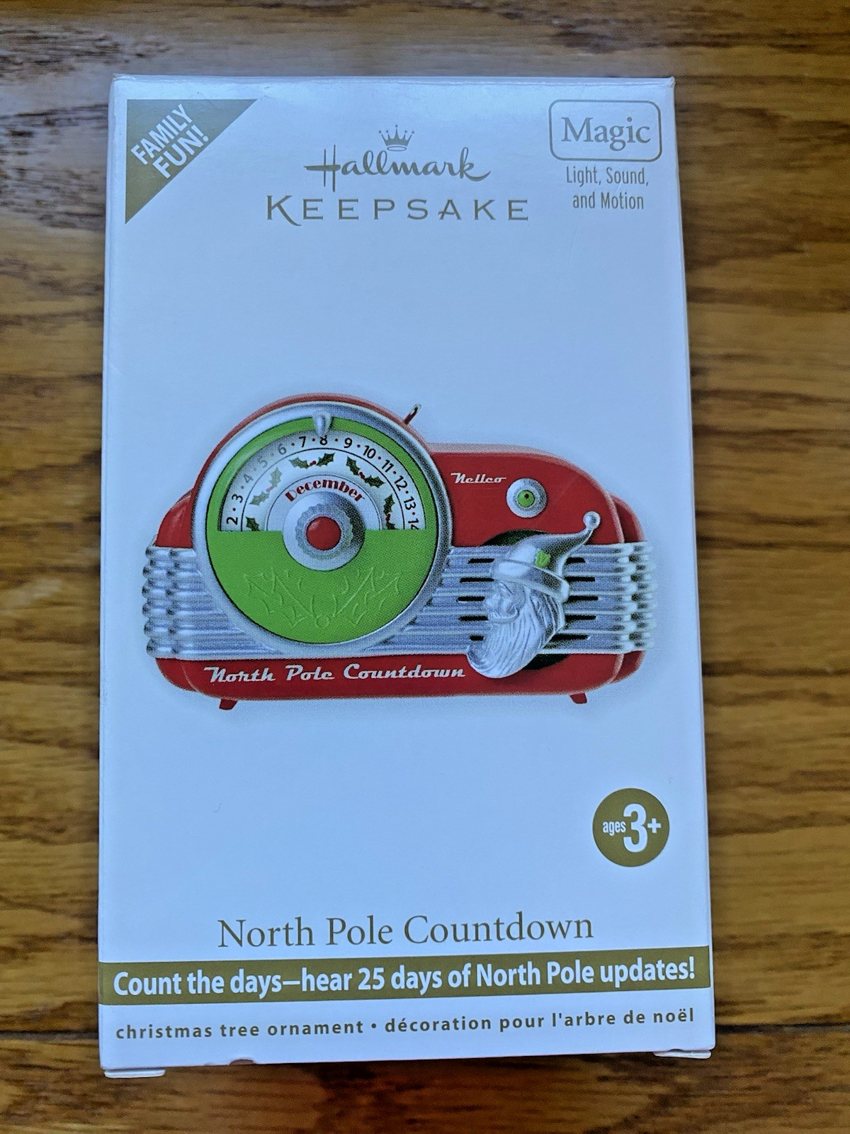 Hallmark Keepsake Ornament North Pole Countdown Christmas Holiday New