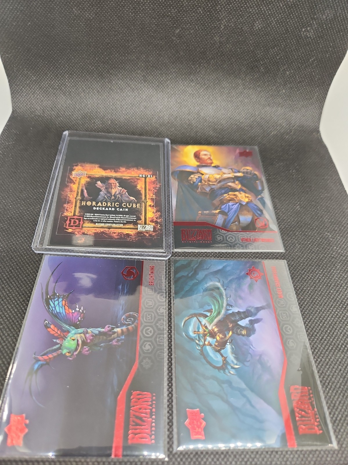 Upper Deck Blizzard Legacy Collection Lot Of 8 Featuring Hearthstone, Warcraft 