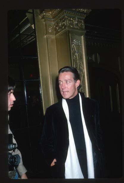 Fashion designer Halston at the Studio 54 Re Opening Party at Stud- Old Photo 2