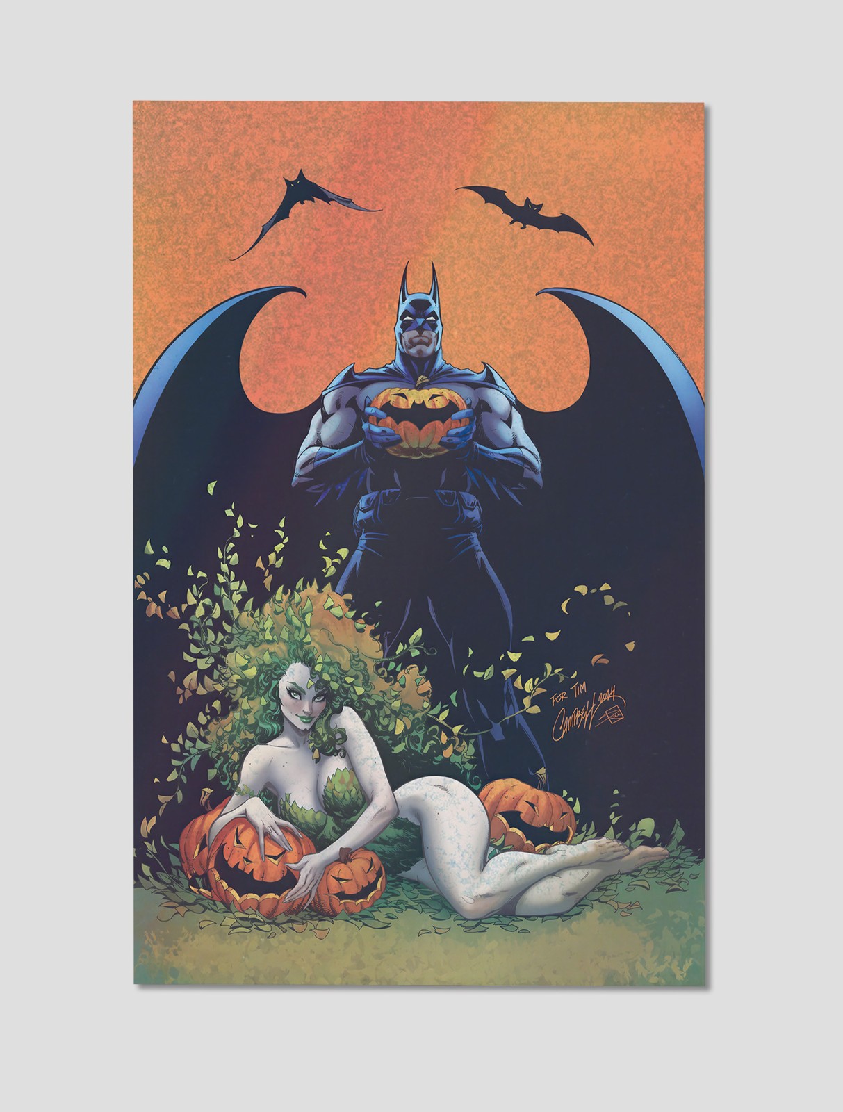 Batman The Long Halloween  Premium Giclee Print Poster 11x17 DC Wall Art