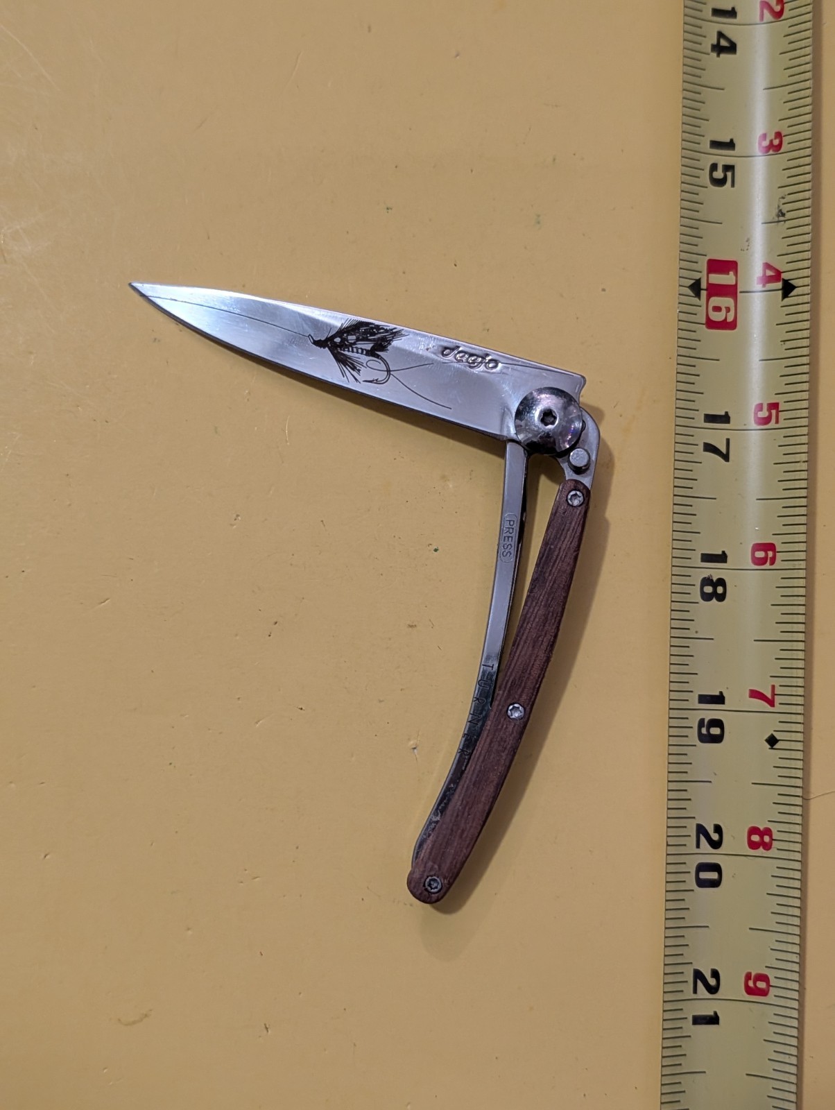 Deejo folding pocket knife 37g
