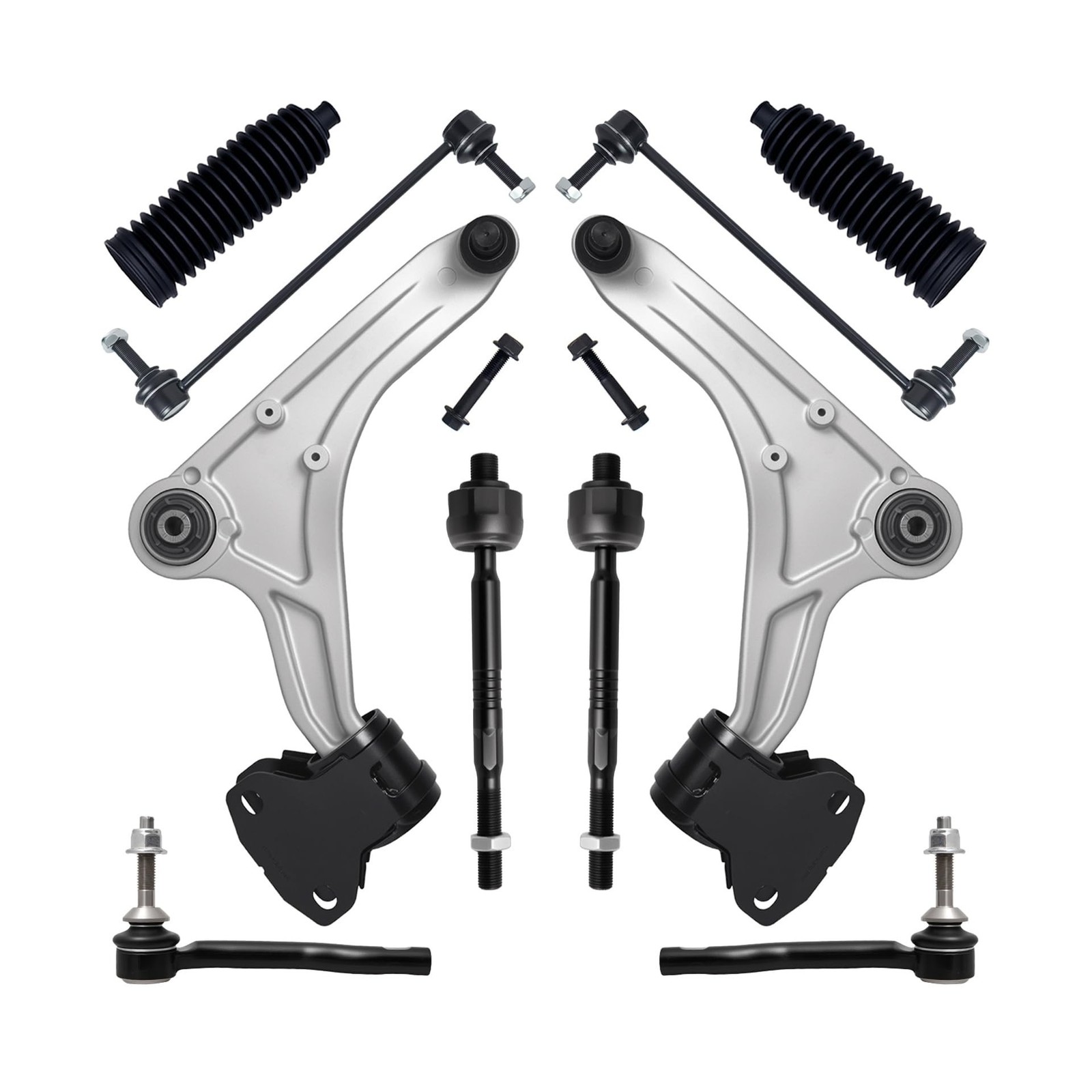 AUQDD 10Pc Front End Suspension Kit Fit For 2013-2020 Fo-rd Fusion/Li-ncoln M... AUQDD 10Pc Front End Suspension Kit Fit For 2013-2020 Fo-rd Fusion/Li-ncoln M...