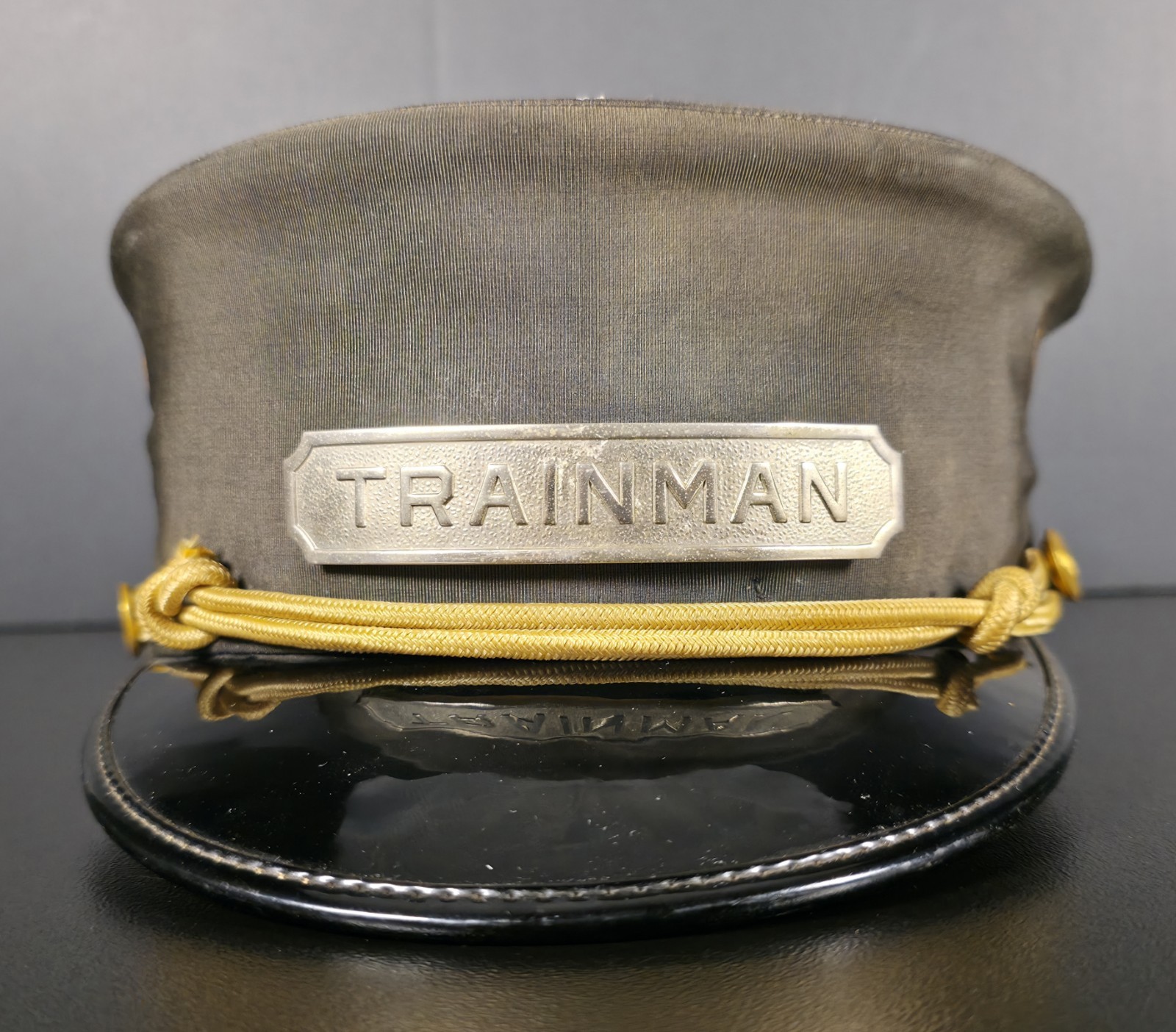 Vintage 1962 Pullman Railroad Trainman Uniform Cap Hat Ruby\'s Chicago Named