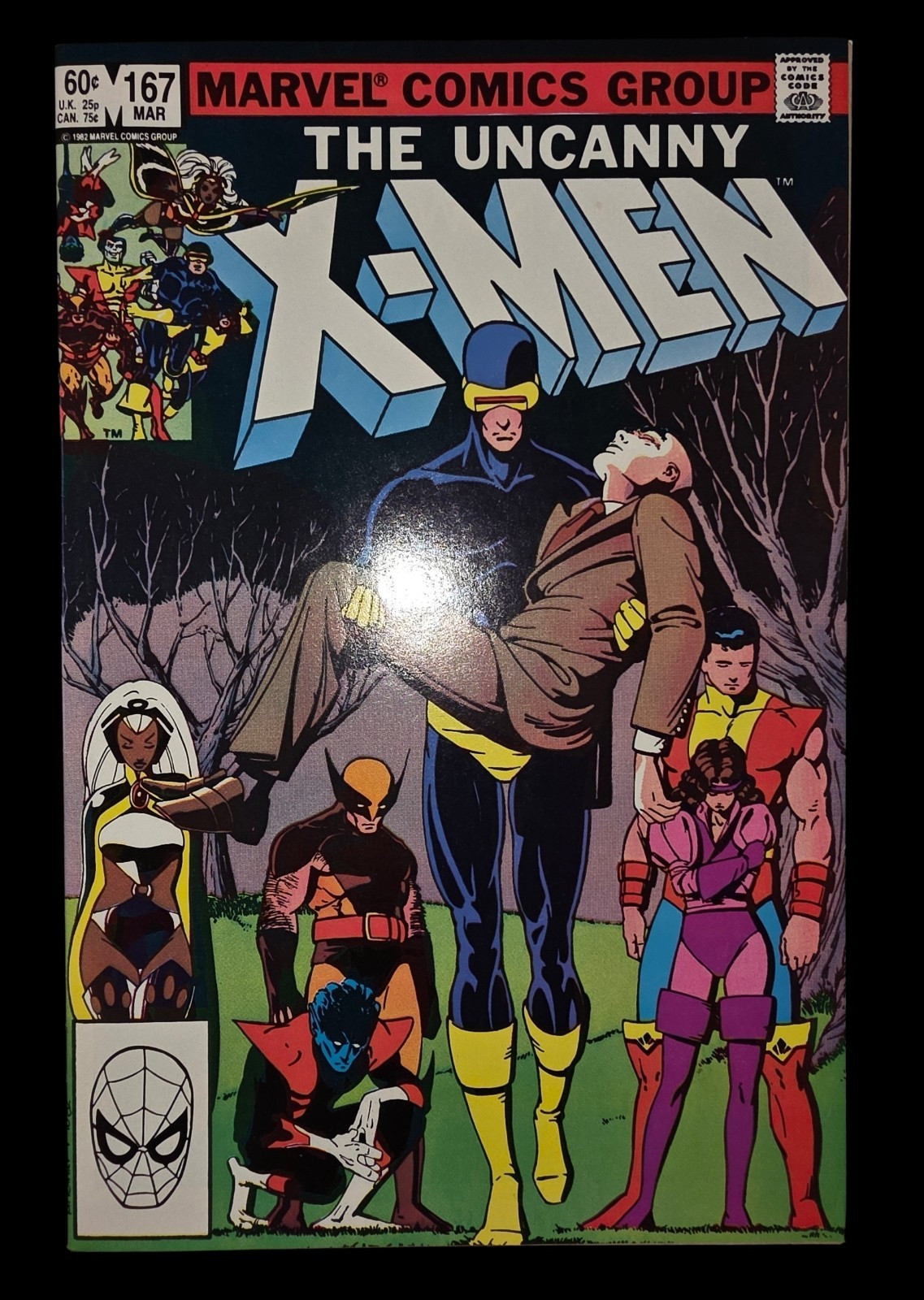 The Uncanny X-Men #167 (Marvel Comics March 1983) - VF