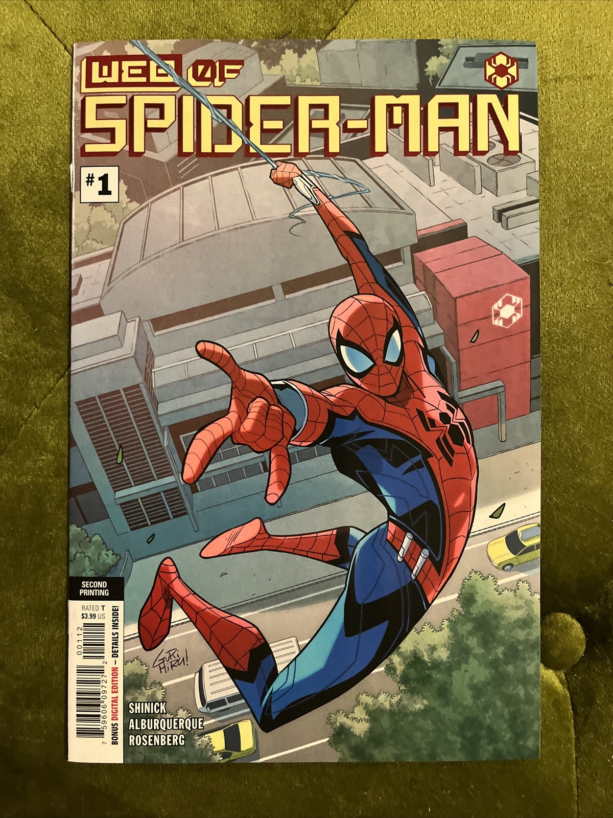 “W.E.B. Of Spider-Man” #1 (2020 Marvel) 2nd Print 1st Harley Keener & W.E.B.