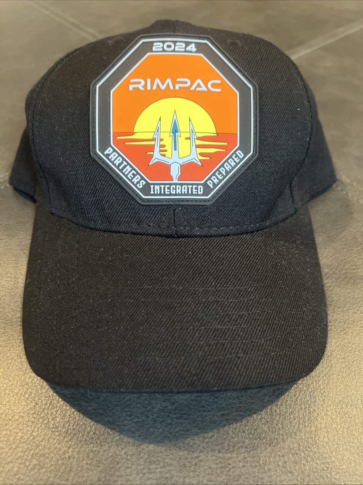 RIMPAC 2024 Black Ball Caps Hats Military