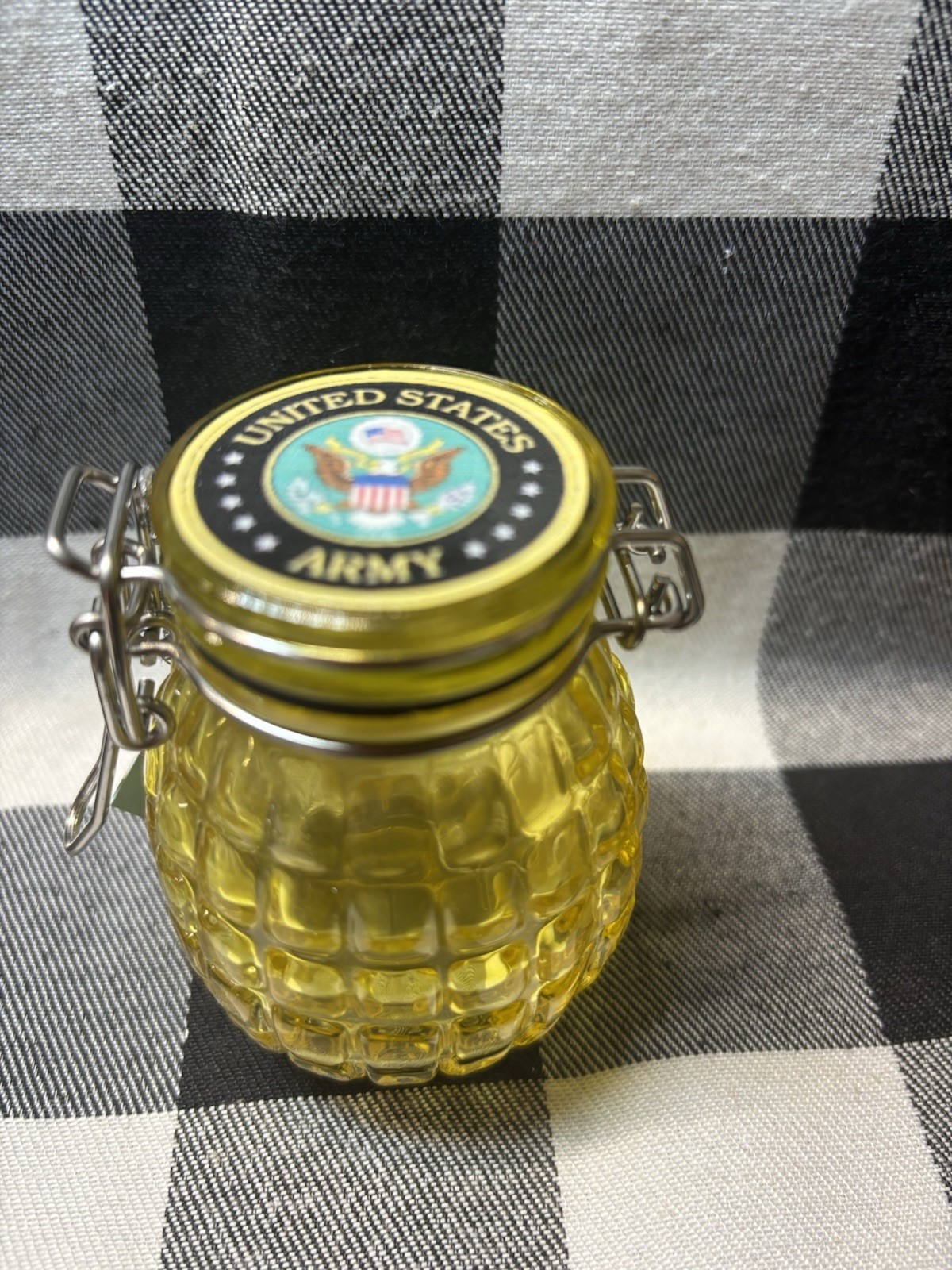 Army Glass, Grenade ￼Military Memorabilia - Army