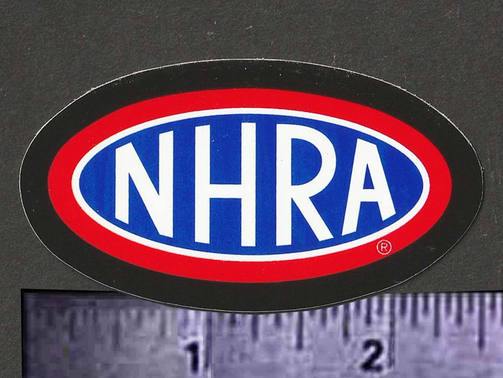 NHRA National Hot Rod Association - Original Vintage Racing Decal/Sticker 2.50”