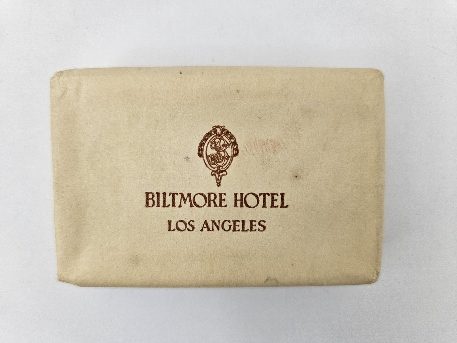 Vintage MCM Hotel Soap Bar (Colgate) - Biltmore Hotel Los Angels Calif  1950\'s