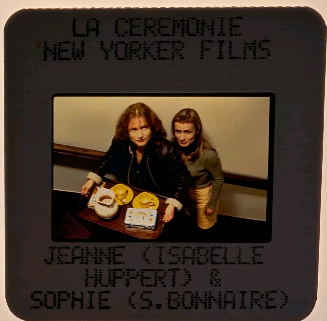 LA CEREMONIE  HUPPERT & BONNAIRE ORIGINAL 35mm Color Slide A1053