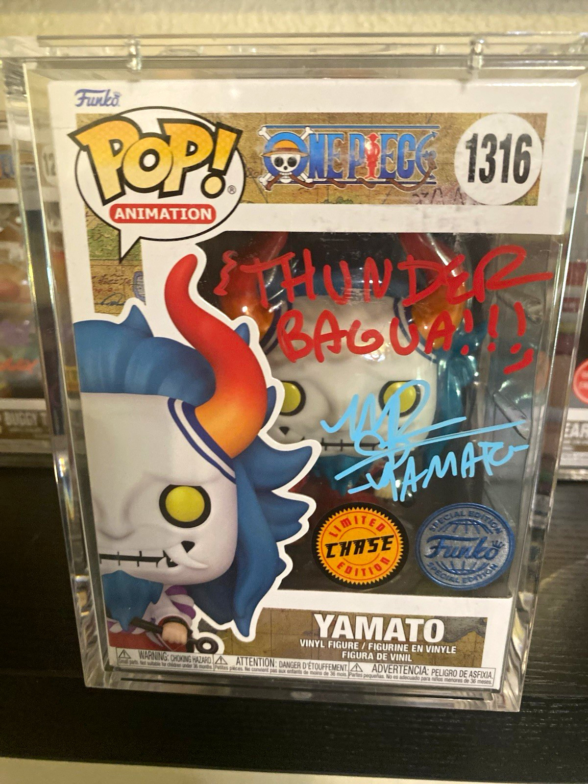 Yamato One Piece  #The 1316 Vinyl Chase Signed Stephanie Young Funko