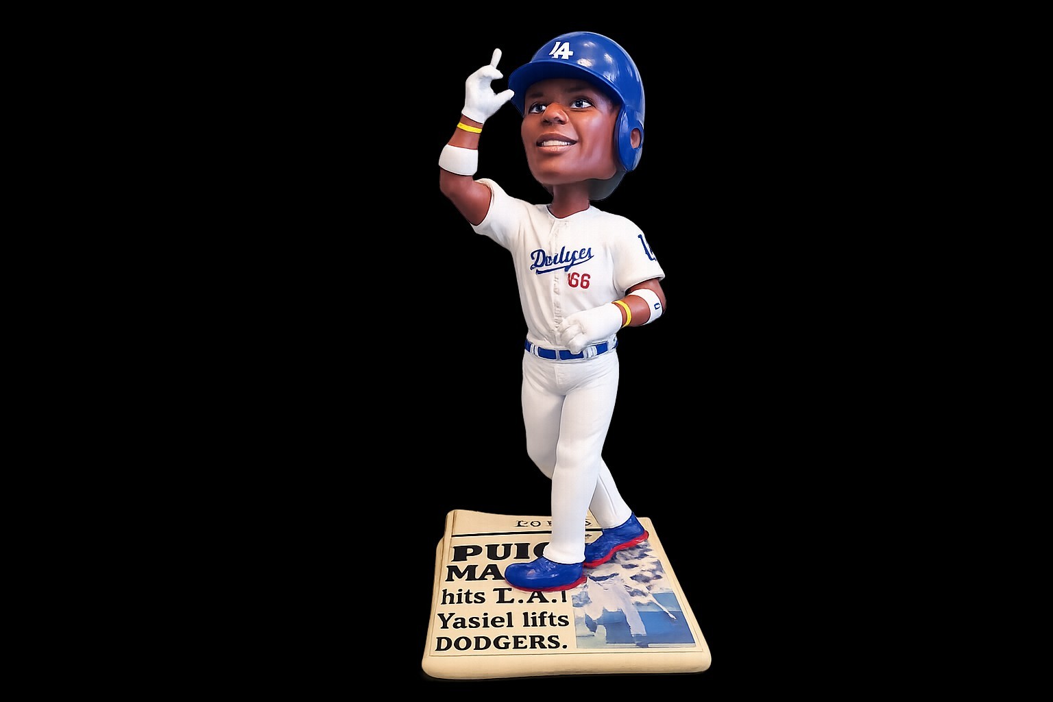 Forever Collectibles Legends of The Diamond Yasiel Puig Dodgers Figure LE 2/500