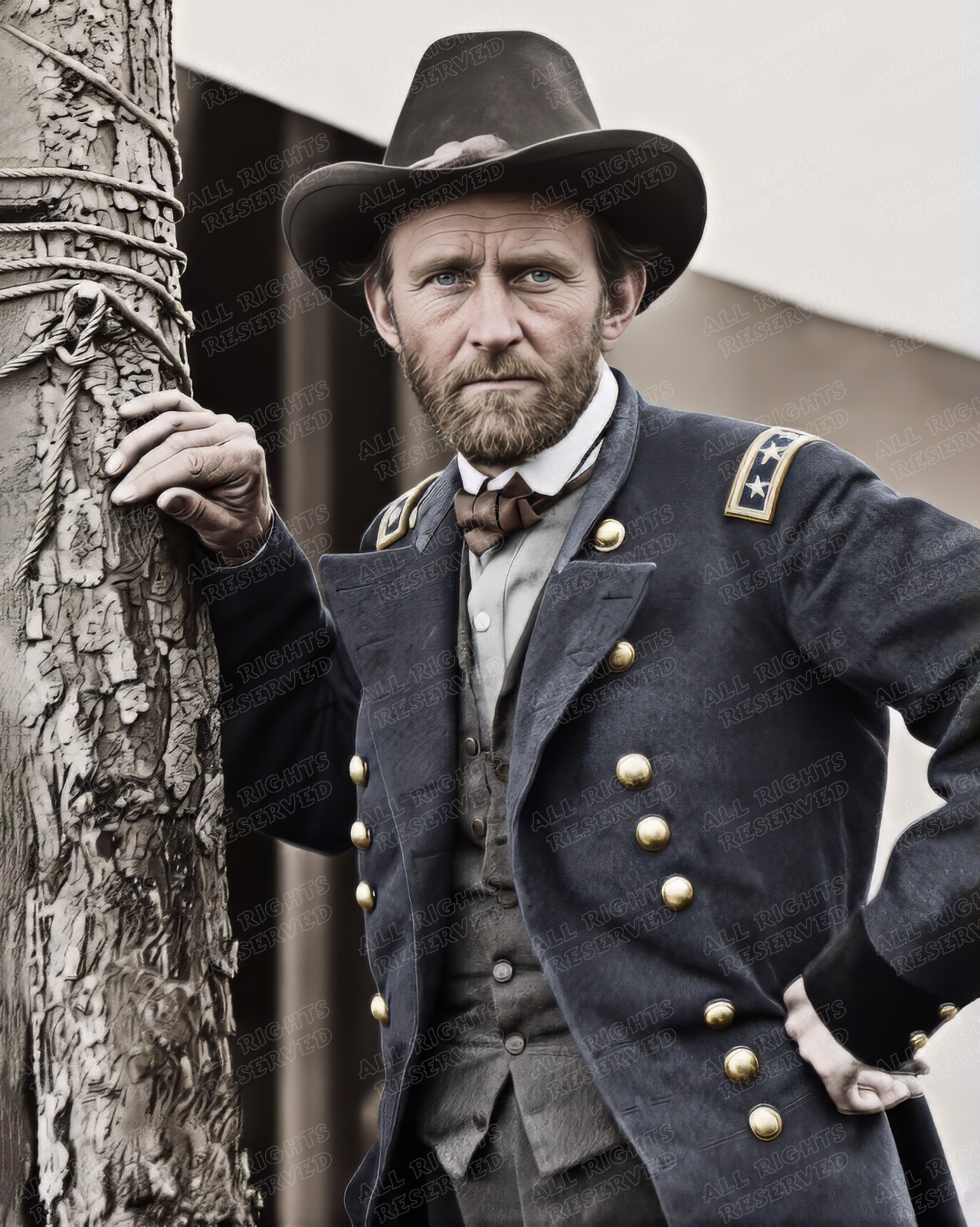 CIVIL WAR GREAT LT GENERAL ULYSSES S. GRANT Savior of the Union 8x10 Pro Restore