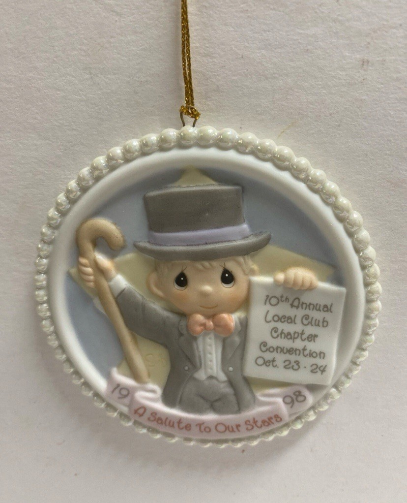 Precious Moments A Salute To Our Stars Ornament SIGNED Gene Freedman 549614