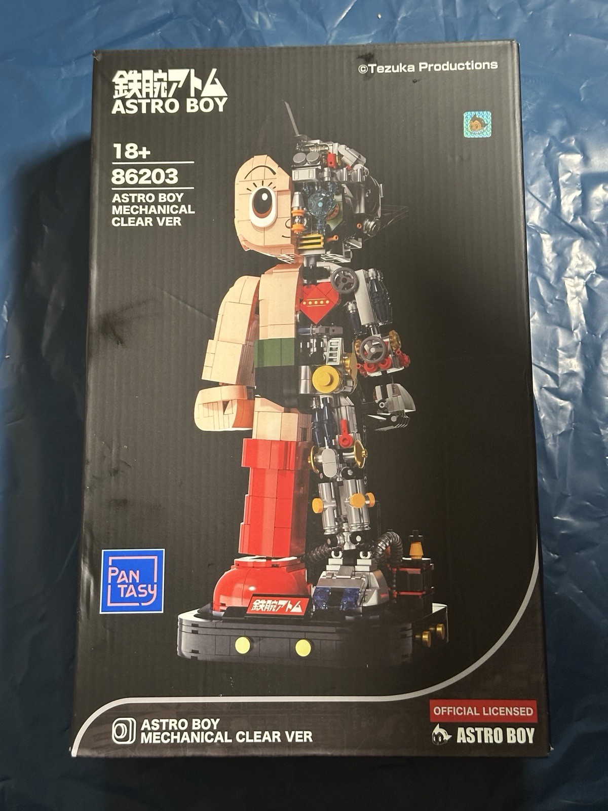 PANTASY Astro Boy Building Set Mechanical Clear Ver – Official Licensed Classic