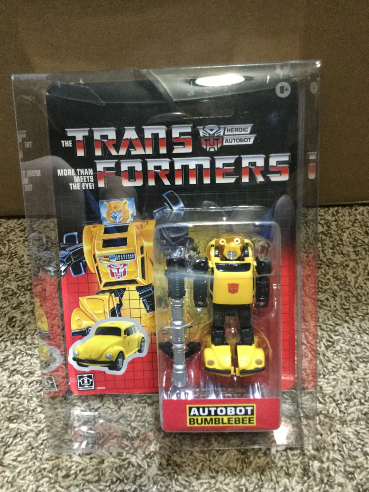 Transformers Toys Retro G1 Autobot Bumblebee Carded EXCLUSIVE