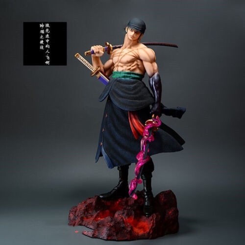 One Piece Roronoa Zoro PVC Model In Stock In Box H75cm Two Heads One Piece Roronoa Zoro PVC Model In Stock In Box H75cm Two Heads