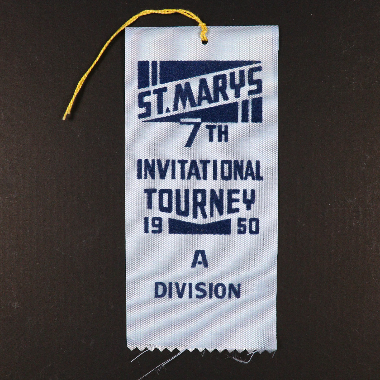 1950 St. Mary's 7th Invitational Tourney A Division VTG Blue Ribbon 6
