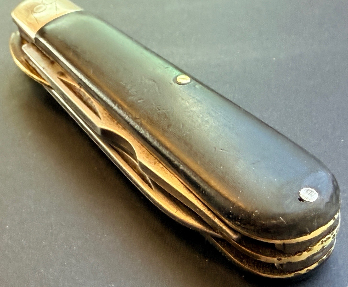 Vtg Camillus Pocketknife 2 Blades W/Screwdriver Carbon Steel