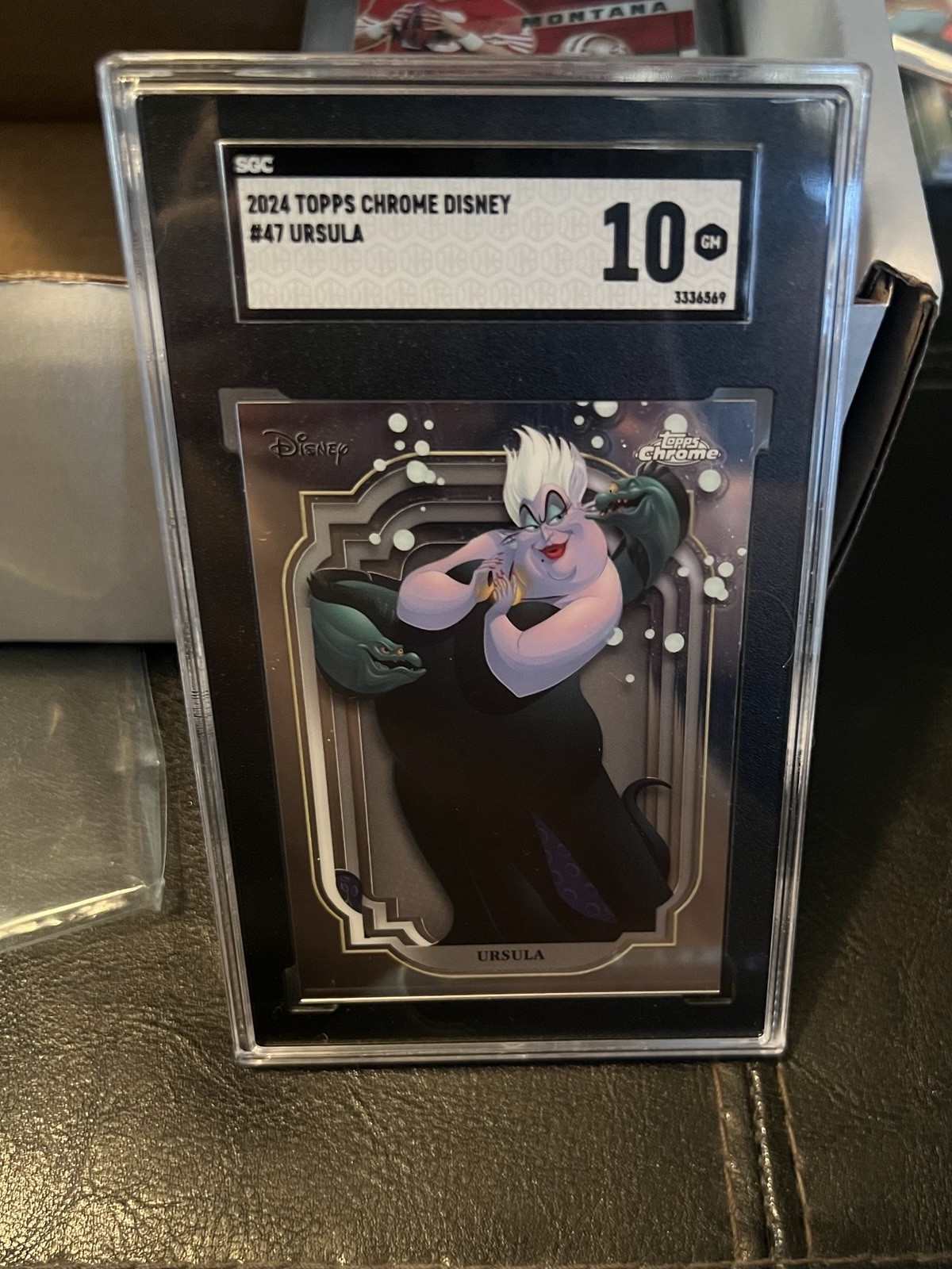 2024 Topps Chrome Disney Ursula #47 SGC 10 GEM