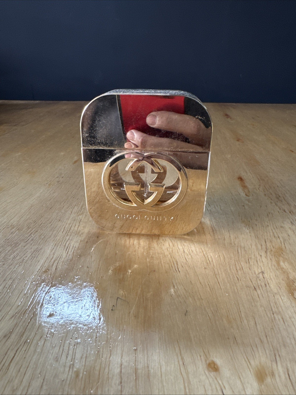 Gucci Guilty Rare Perfume Gold Factice Fragrance made in France Limited Bottle 