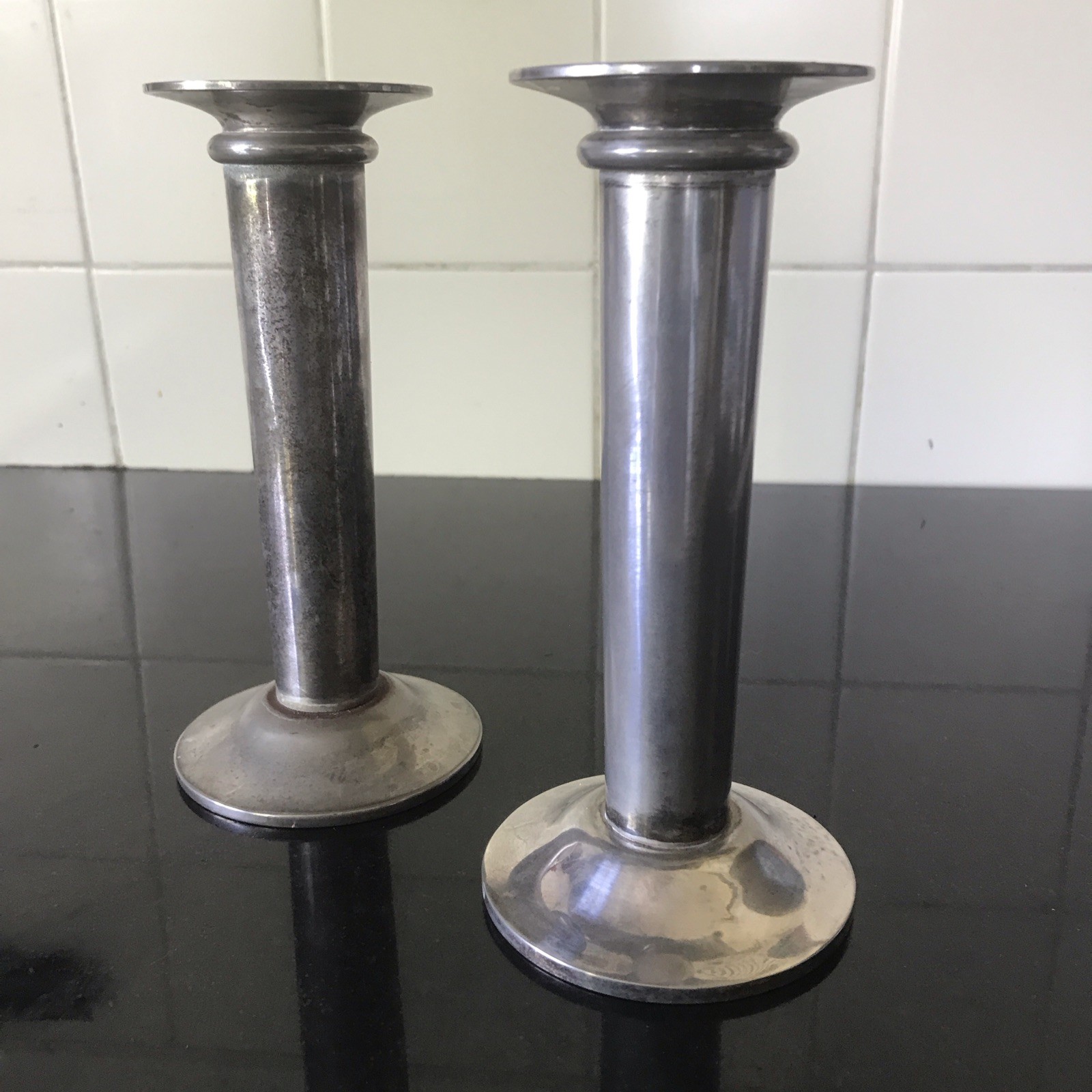 Swid Powell Modern Candlesticks Set Of 2