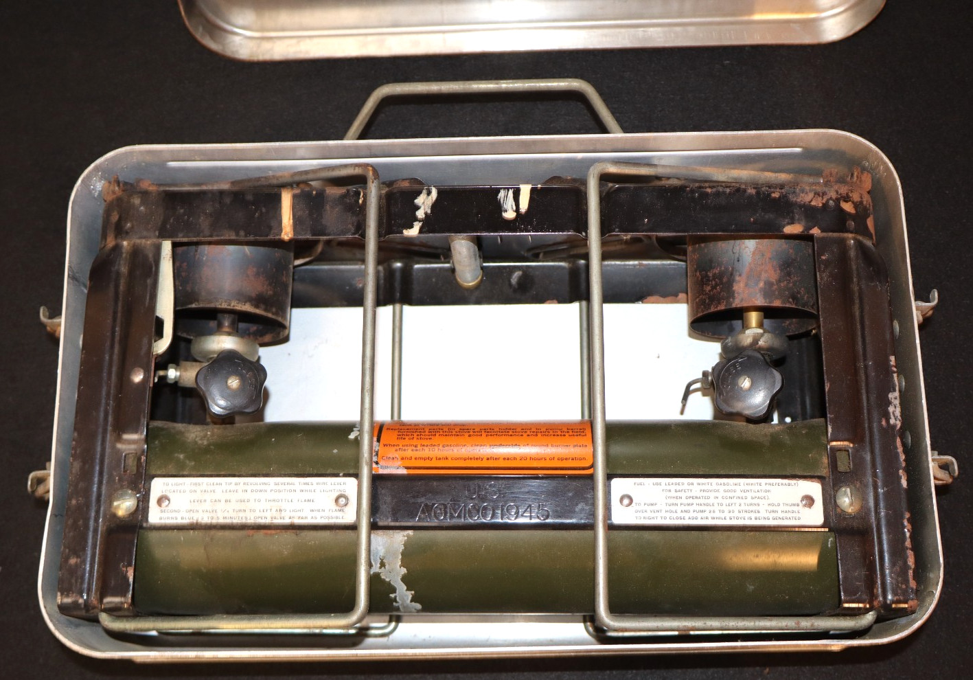 WWII US Army Two Burner Field 