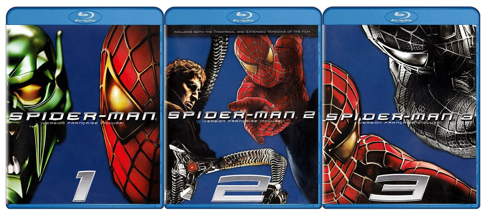 Spider-Man: 1-3 (3-Pack) (Blu-ray) Blu-ray Spider-Man: 1-3 (3-Pack) (Blu-ray) Blu-ray