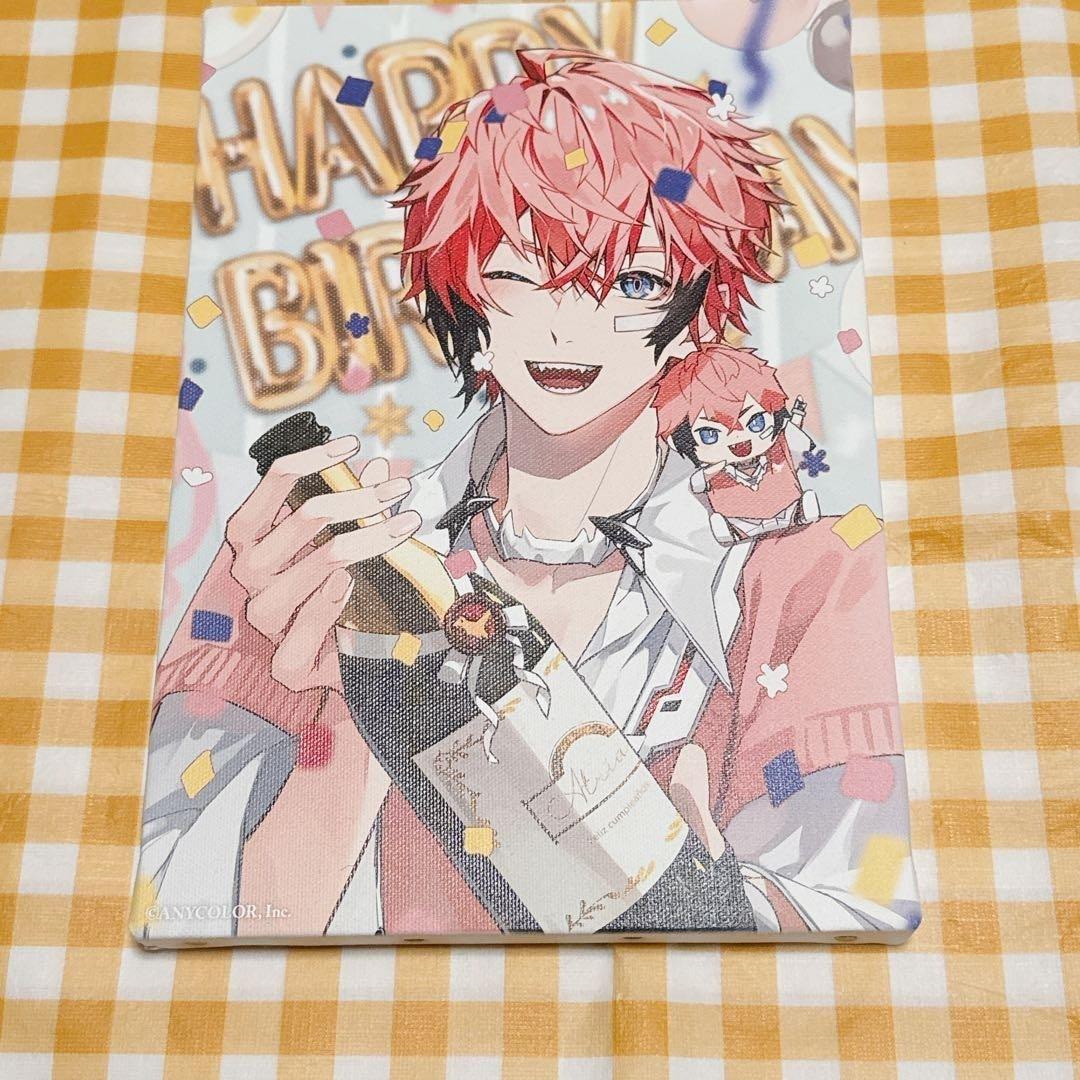 Akagi Wen Birthday 2023 Canvas Panel Nijisanji Birthday Goods 2023
