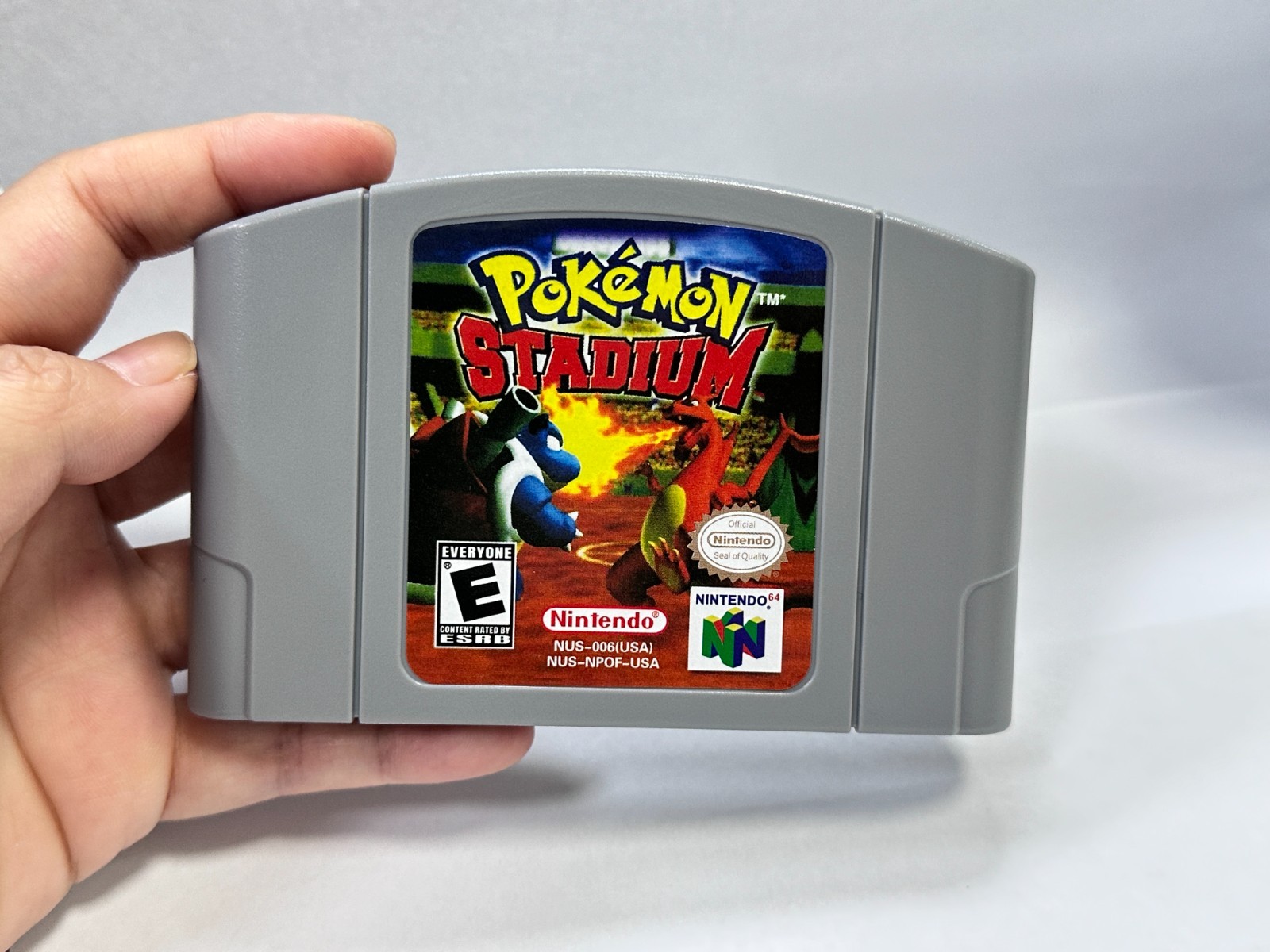 N64 Video Games Pokémón Stadium 1 US Version