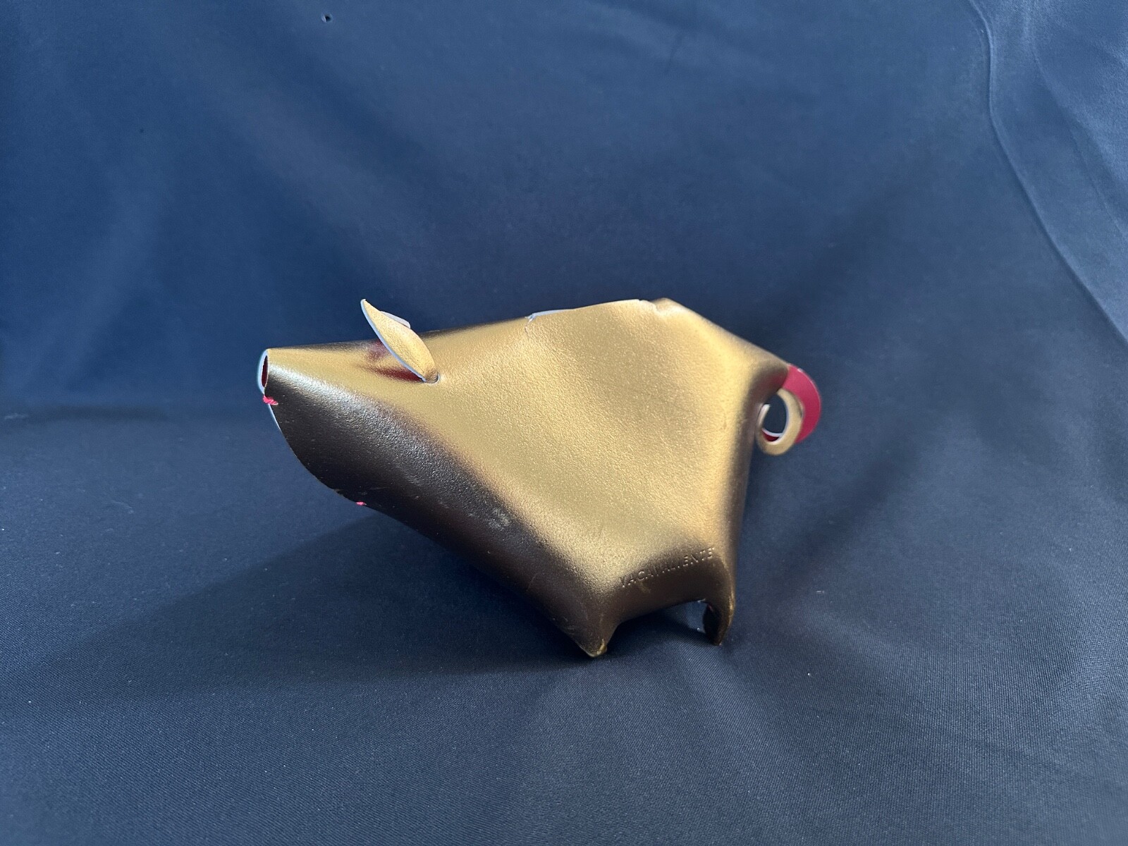 Barneys Leather Pig Piggy Bank, Vacavaliente
