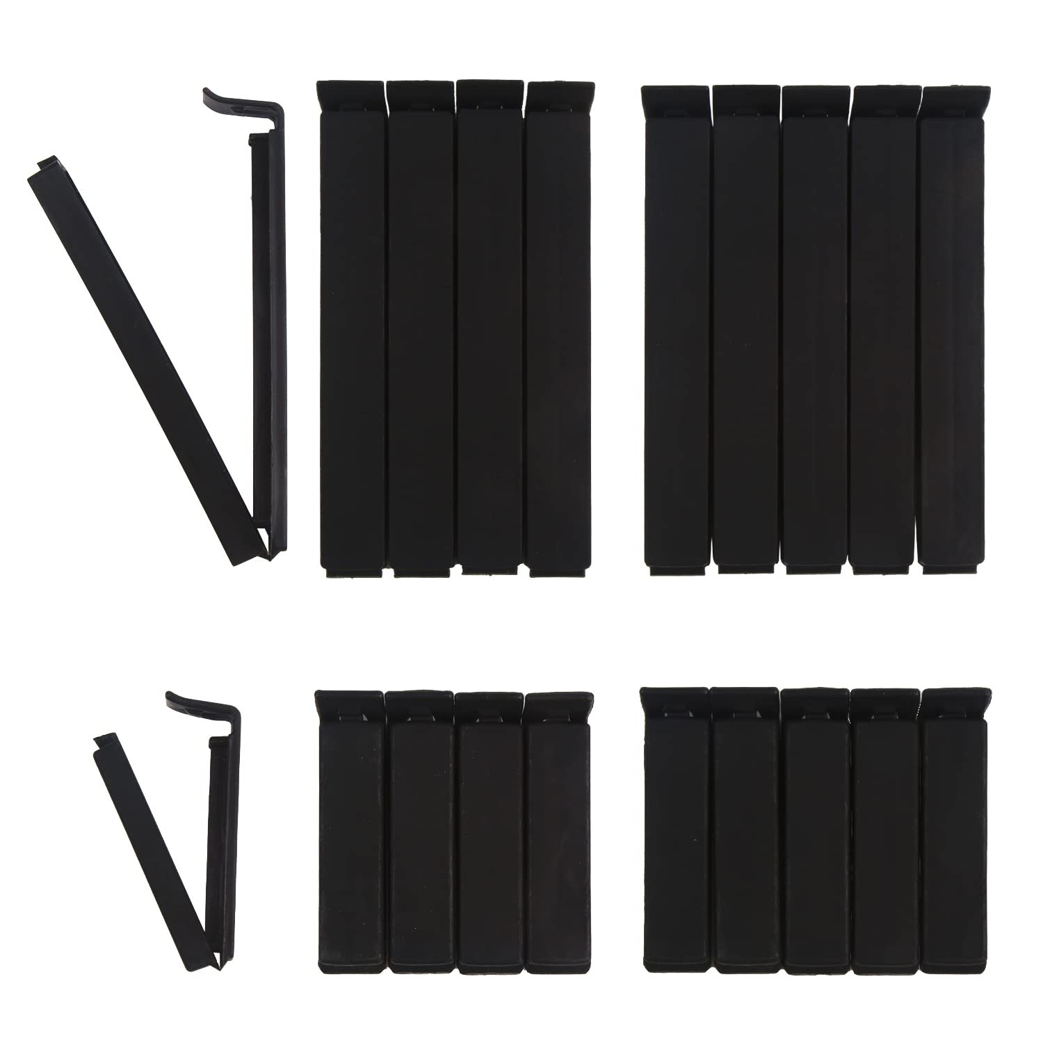 DIYASY Food Bag Clips,30 Pack Plastic Snack Sealing 2.4 inches, 4.34 inches DIYASY Food Bag Clips,30 Pack Plastic Snack Sealing 2.4 inches, 4.34 inches
