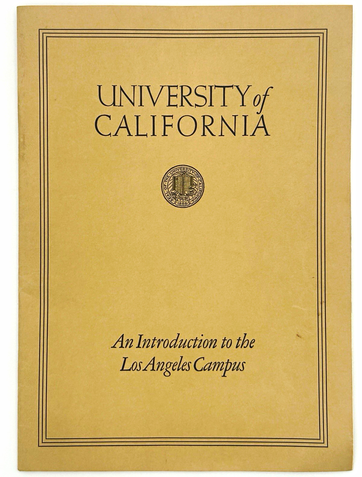 1936 UCLA University of California Los Angeles Campus Bulletin Royce Hall Photos