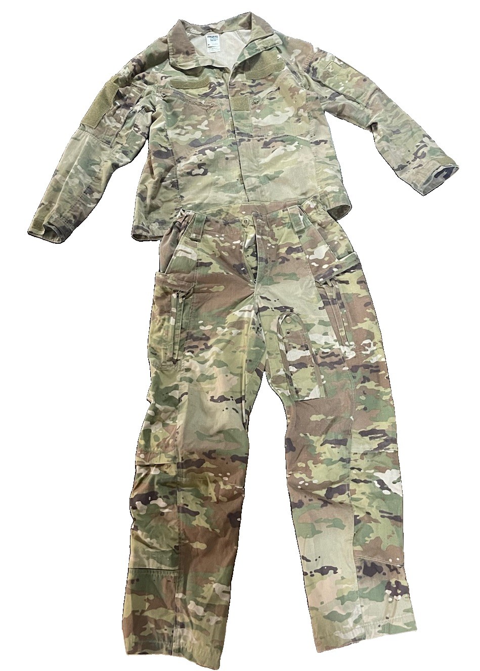SET MASSIF 2-Piece FR Flight Suit Multicam MS/SS (Jacket+ Pants)