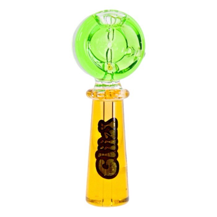 4.5 INCH GLIIZY TULU GLYCERIN GLASS HAND PIPE *USA*