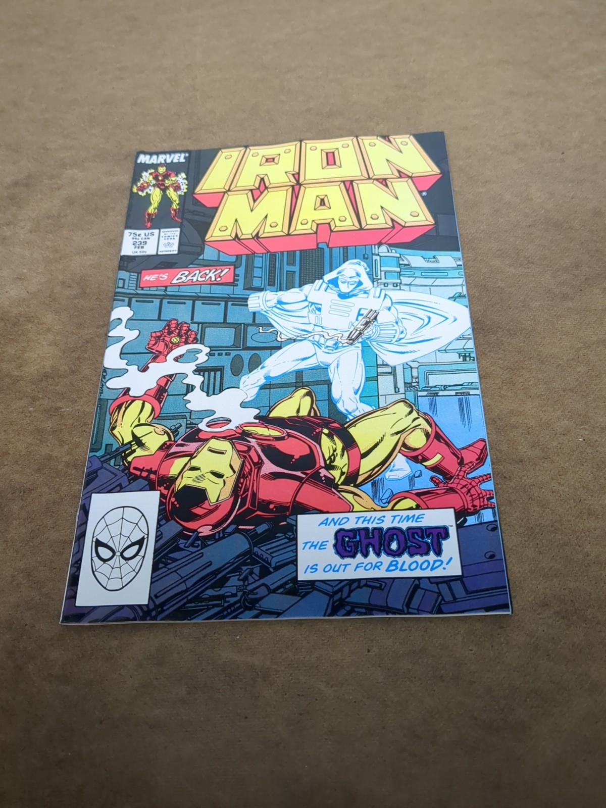 Iron Man #239 - 1968 series Marvel comics NM 