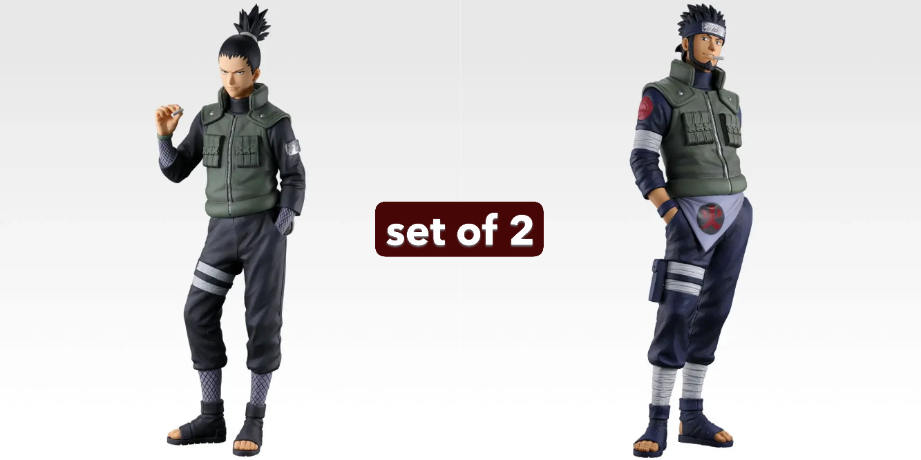 PSL Ichiban Kuji NARUTO Nara Shikamaru & Sarutobi Asuma