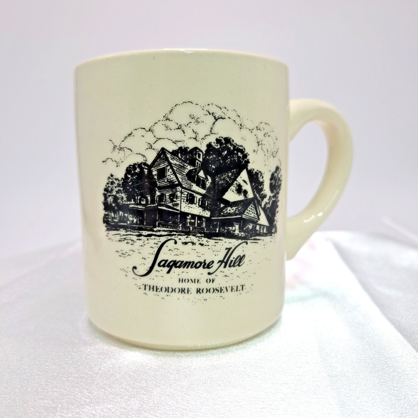 Vintage Sagamore Hill Coffee Mug Theodore Roosevelt Oyster Bay NY White House