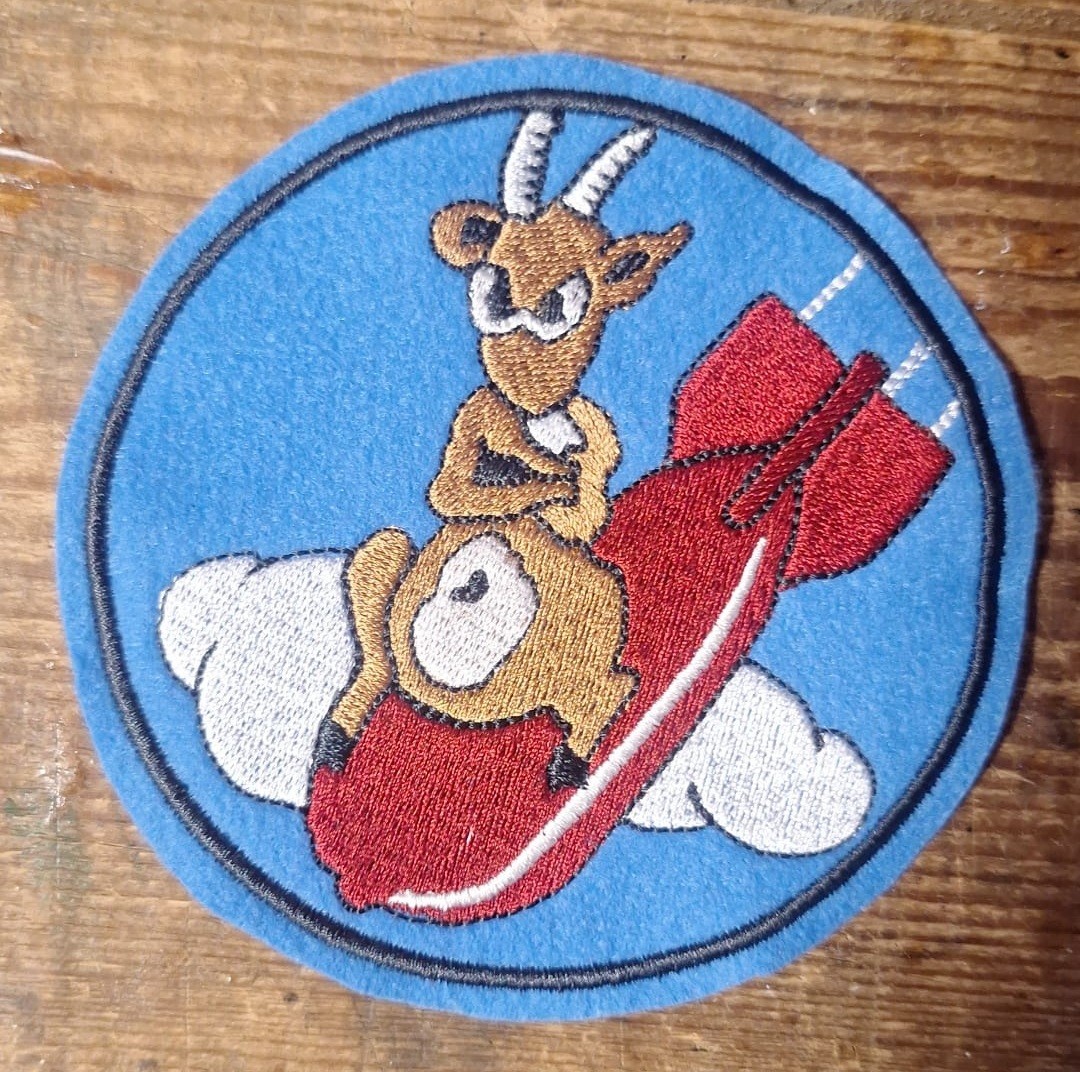 USAAF 323rd Bomb Squadron pocket patch - as close as you can get to an original