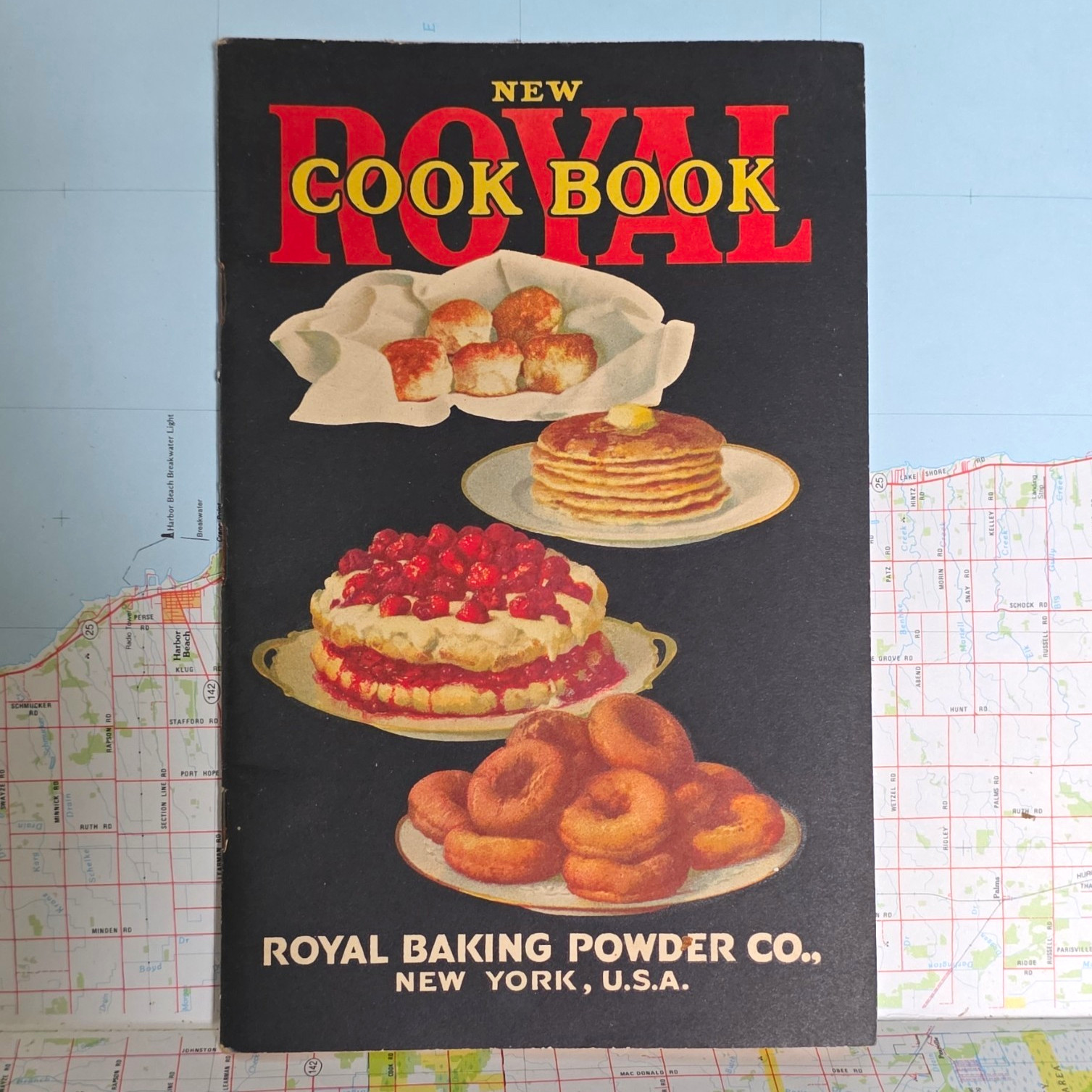 Vintage Antique Royal Baking Powder Co.  Cookbook And Baking Recipe Book