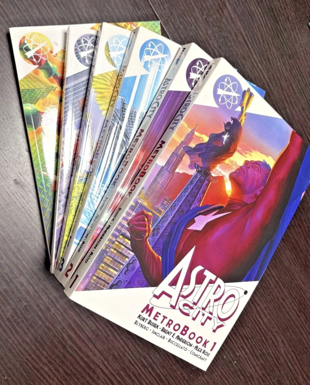 Astro City Metrobook Vol 1-6 Complete Set Lot of 6 TPB Kurt Busiek