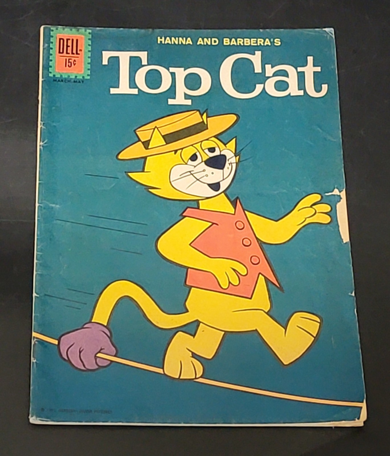 Top Cat (1961) #2 Dell Hanna-Barbera Augie Doggie Phil De Lara Cover & Art GD/VG