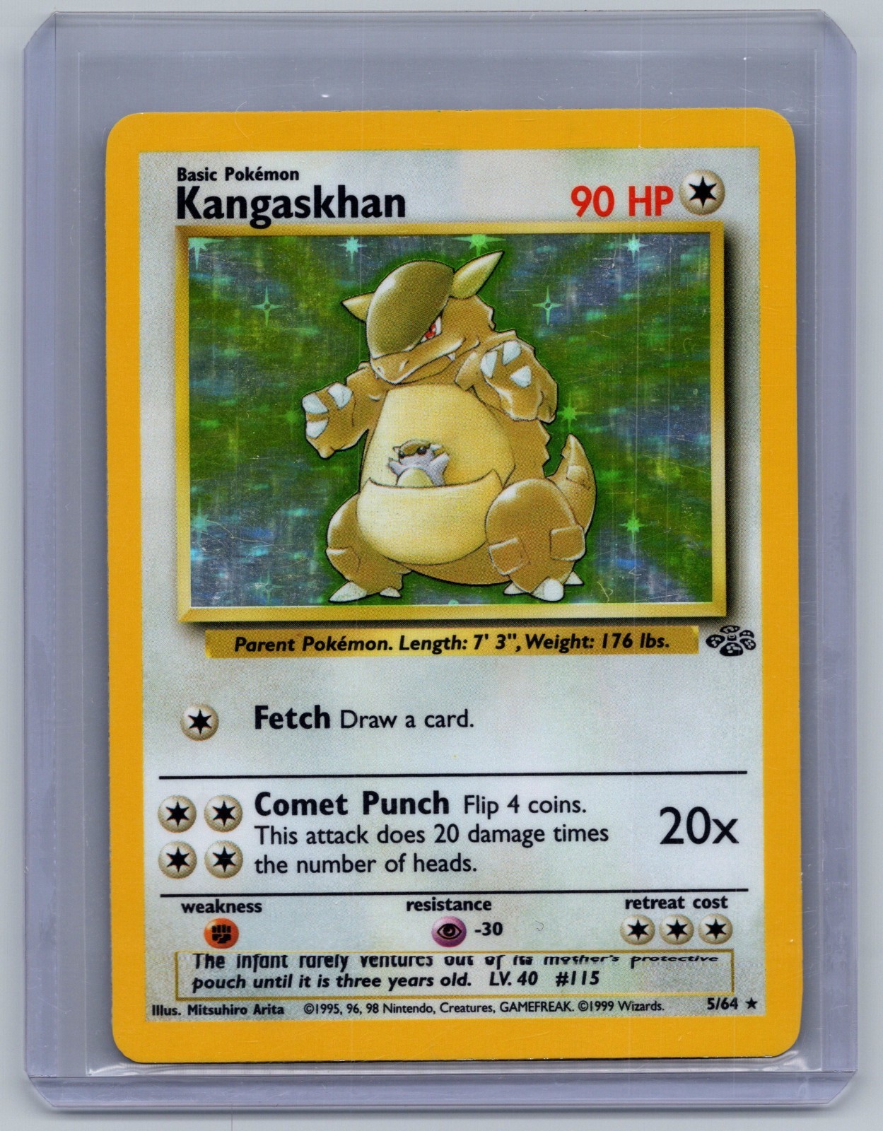 (NM) Kangaskhan 5/64 Holo - Pokemon Jungle