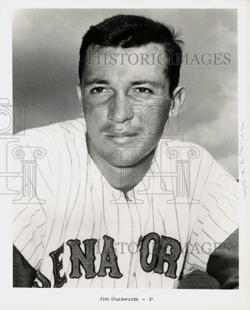 Press Photo Washington Senators baseball pitcher Jim Duckworth - kfx11502