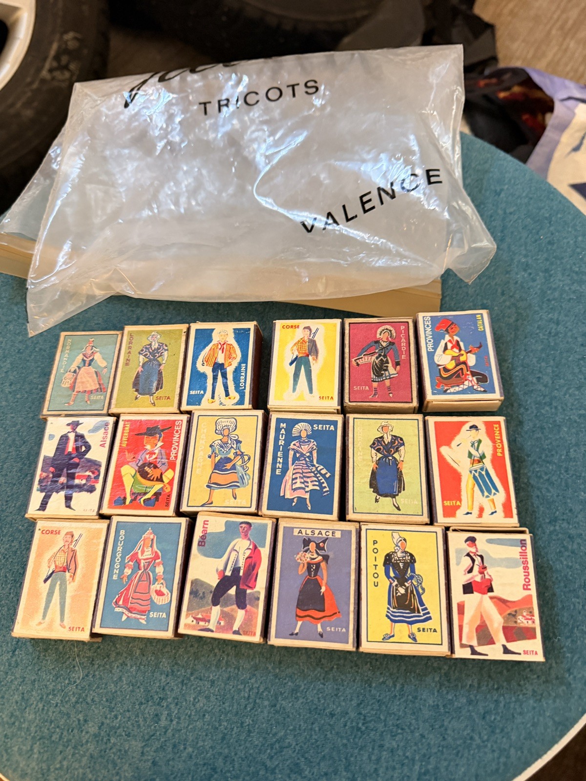 Lot 18 Vintage French Seita Matchboxes Costumes De Provinces De France 1960s 70s Lot 18 Vintage French Seita Matchboxes Costumes De Provinces De France 1960s 70s