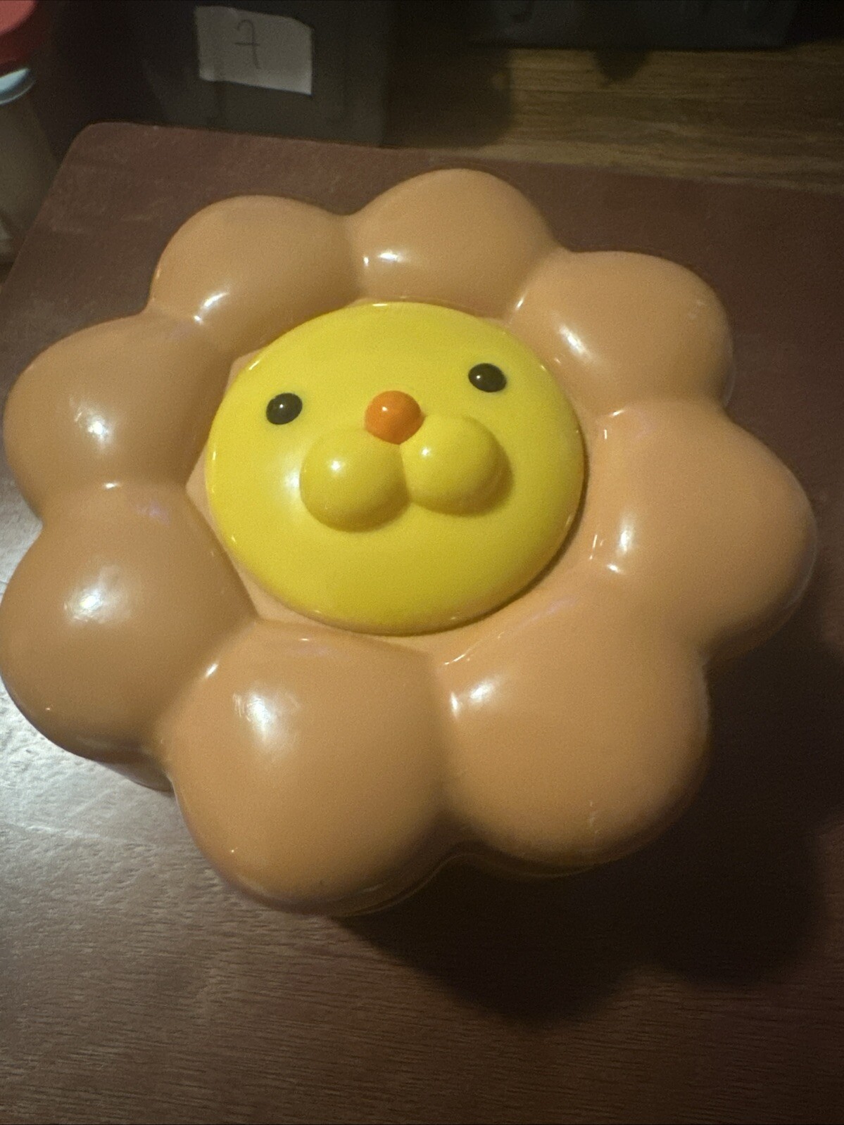 Mister Donut PON DE LION Lunch Plate Bento Box Pon de ring Unused Japan EUC RARE Mister Donut PON DE LION Lunch Plate Bento Box Pon de ring Unused Japan EUC RARE